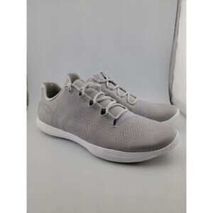 Under Armour Women's Shoe Sneaker Gray White Street Precision Low Size 8.5